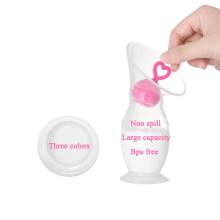 Couvercle réutilisable Easy Saver bébé alimentation par aspiration collecteur OEM tire-lait manuel en silicone